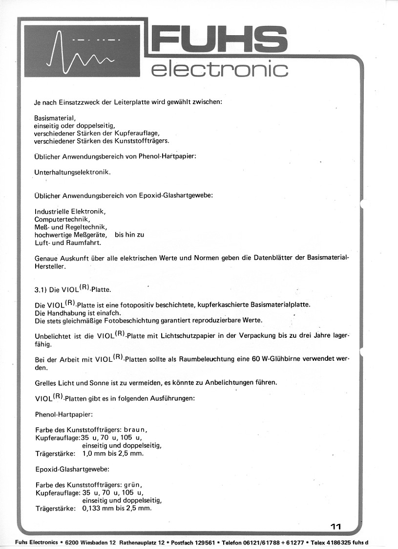 VIOL Handbuch - Die gedruckte Schaltung - Seite 11